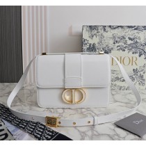 Dior 30 Montaigne Bag Box Calfskin White
