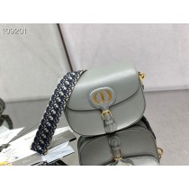 Dior Bobby Bag Box 27CM Calfskin Grey