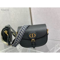 Dior Bobby Bag Box 27CM Grained Calfskin Black