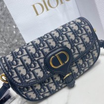 Dior Bobby East-West Bag Blue Dior Oblique Jacquard