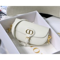 Dior Bobby East-West Bag Box Calfskin White