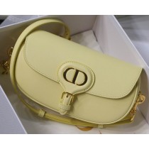 Dior Bobby East-West Bag Box Calfskin Yellow