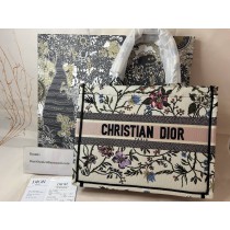 Dior Book Tote Medium Rosa Mutabilis Multicolor