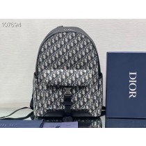 Dior Explorer Backpack Dior Oblique Jacquard Beige Black