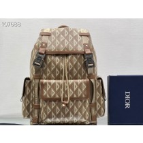 Dior Hit The Road Backpack CD Diamond Brown