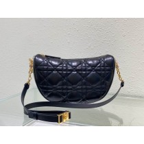 Dior Large Vibe Hobo Bag Calfskin Black