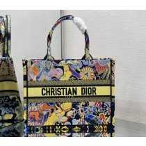 Dior Medium Book Tote 36CM Multicolor Embroidery