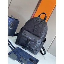 Dior Men Explorer Backpack Black CD Diamond Mirage Ski Capsule Nylon