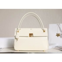 Dior Parisienne Bag Calfskin White