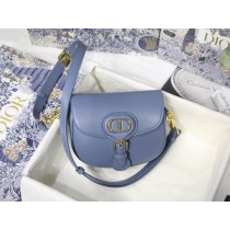 Dior Small Bobby Bag Box Calfskin Blue