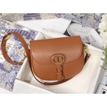 Dior Small Bobby Bag Box Calfskin Brown