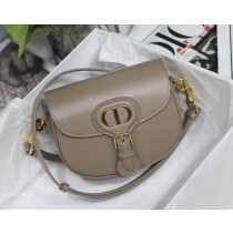 Dior Small Bobby Bag Box Calfskin Dove Grey
