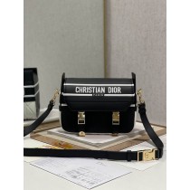 Dior Small Diorcamp Bag Smooth Calfskin Black