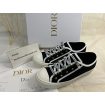 Dior Walk''n'' Women Sneakers Canvas Black