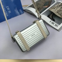 Dior x RIMOWA Personal Clutch On Strap Aluminium Green