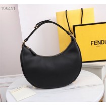 Fendi FEND1praphy Underarm Bag Camel Black