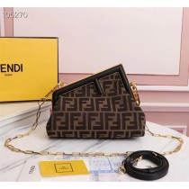 Fendi First Small FF Canvas Bag