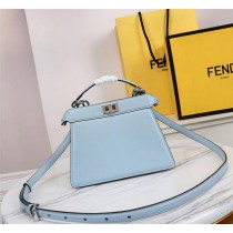 Fendi Peekaboo Iseeu Bag Petite Blue
