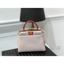 Fendi Peekaboo Mini Leather Bag Pink