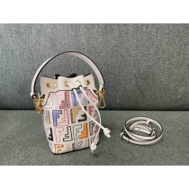 Fendi Small Mon Tresor Bucket Bag Multicolor