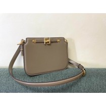 Fendi Touch Leather Bag Grey