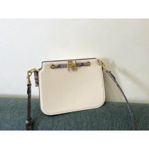 Fendi Touch Leather Bag White