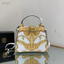 Fendi x Versace Fendace Gold Baroque & White FF Motif
