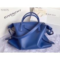 Givenchy Antigona Soft Large Bag Smooth Leather Blue