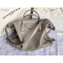 Givenchy Antigona Soft Large Bag Smooth Leather Grey