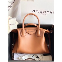 Givenchy Antigona Soft Small Bag Smooth Leather Brown