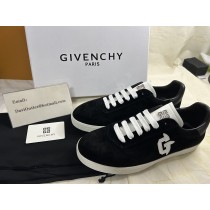 Givenchy Low-top Sneaker Suede Leather Black