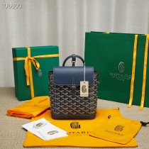 Goyard Alpin Mini Backpack Navy Blue