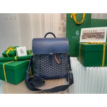 Goyard Alpin Mm Backpack Navy Blue