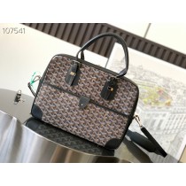 Goyard Ambassade Briefcase Small Goyardine Black