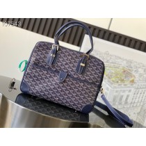 Goyard Ambassade Briefcase Small Goyardine Purple