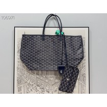 Goyard Anjou Reversible PM Tote Navy