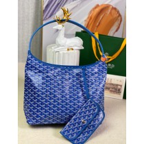 Goyard Bohème Hobo Bag Blue