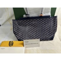 Goyard Goyardine Bellechasse Tote Navy Blue