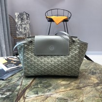 Goyard Goyardine Coated Canvas Rouette PM Shoulder Bag Grey
