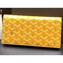 Goyard Goyardine Richelieu Wallet Yellow