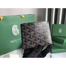 Goyard Goyardine Victoire Wallet Black