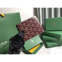 Goyard Goyardine Victoire Wallet Burgundy