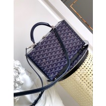 Goyard Grand Hôtel Trunk Bag Purple