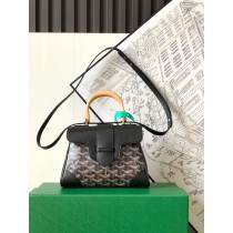 Goyard Saigon Souple Mini Bag Goyardine Black