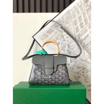 Goyard Saigon Souple Mini Bag Goyardine Smoke