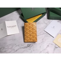 Goyard Saint-Pierre Card Wallet Yellow