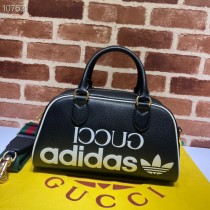 Gucci Adidas Mini Duffle Bag 702397 Black