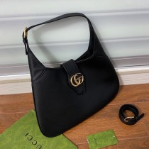 Gucci Aphrodite Medium Shoulder Bag 726274 Black