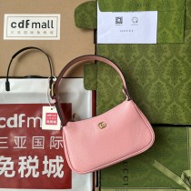 Gucci Aphrodite Shoulder Bag with Double G 739076 Pink