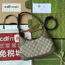 Gucci Aphrodite Small Shoulder Bag 731817 Ophidia Embossed